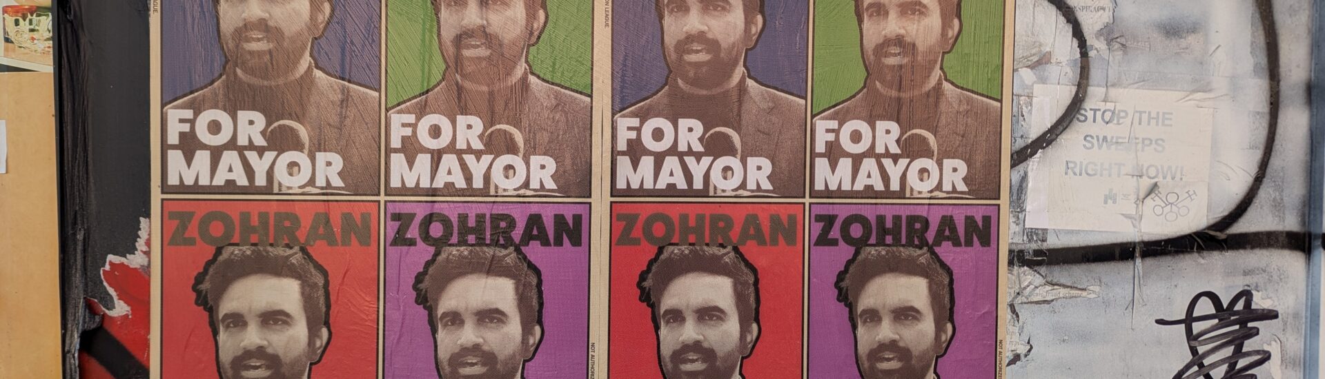 Zohran for Mayor Posters
